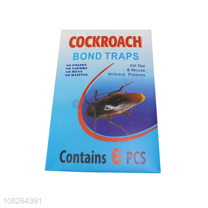 Wholesale cockroach glue trap sticky cockroach board no poisons