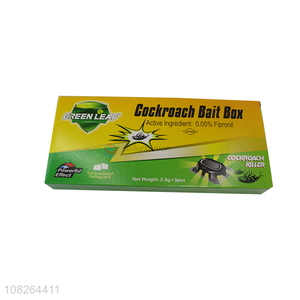 High quality indoor kitchen cockroach bait box cockr killing bait
