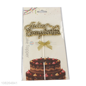Best price boys girls birthday cake decoration for party
