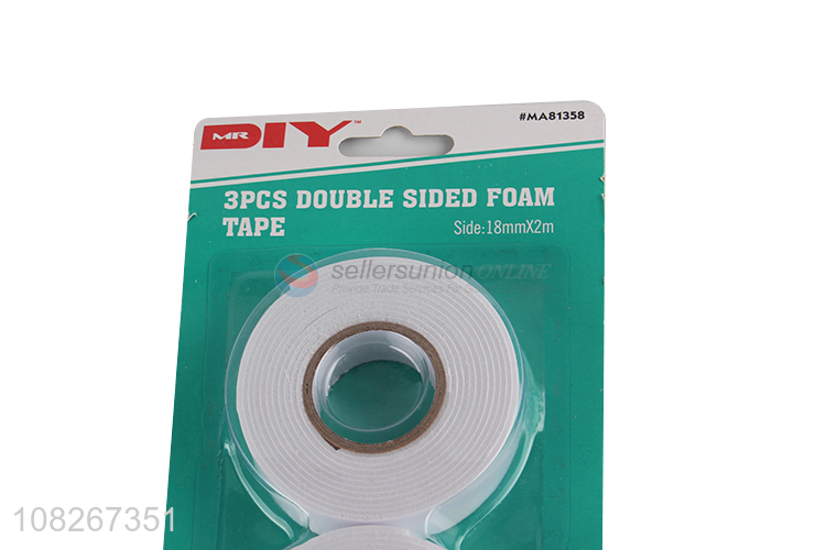 New arrival double sided foam tape heat resistant shock absorption