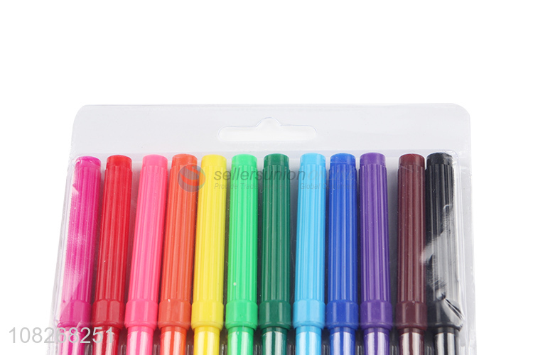 Good Price 12 Pieces Washable Water Color Pen For School