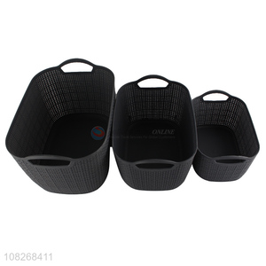 High quality household plastic storage basket for sale