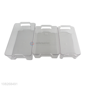 Yiwu wholesale plastic refrigerator storage box kitchen supplies