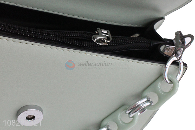 Hot selling luxury pu leather handbag chain shoulder bag cross-body bag