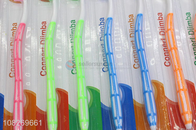 China products multicolor adult toothbrush for oral care