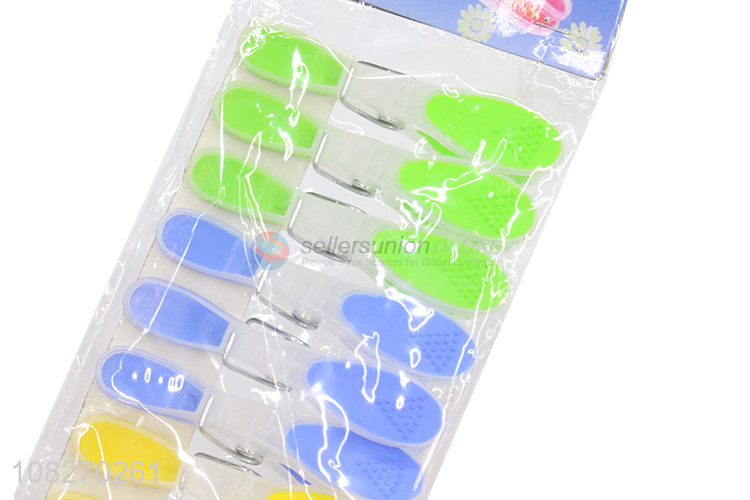 Good Sale 12 Pieces Soft Grip Pegs Best Clothes Pegs