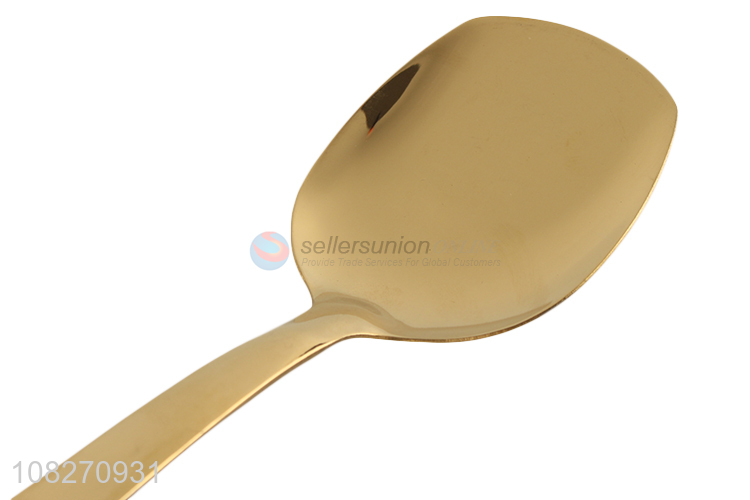 Yiwu direct sale kitchen frying spatula with wooden handle