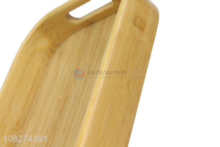 High quality restaurant supplies natural bamboo serving tray for tea set