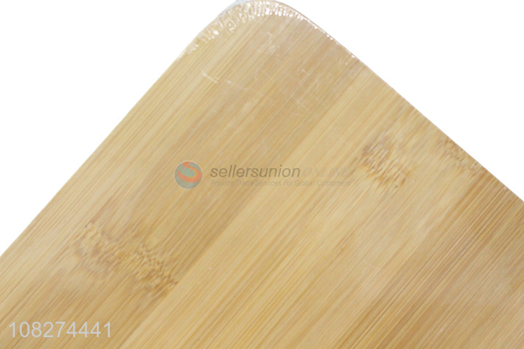 Factory supply organic knife-friendly natural bamboo chopping board