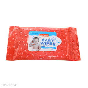 Hot Selling Fresh Scented Baby Care Skin Cleaning Wipes