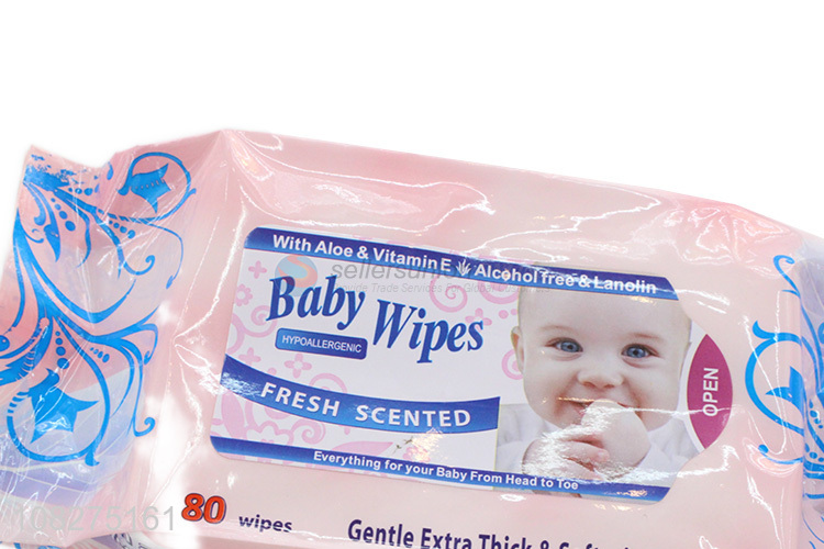 Custom Fresh Scented Disposable Cleaning Wipes Soft Wipes