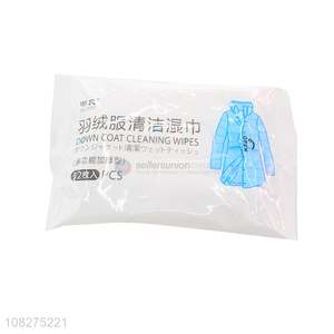 Top Quality Thicken Antibacterial Cleaning Wipes For Down Coat