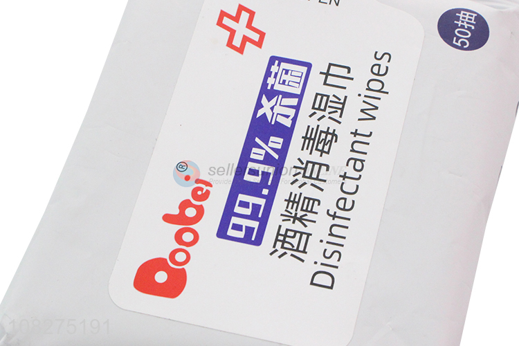 Top Quality Alcohol Disinfectant Wipes Antiseptic Wipes