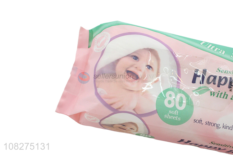 Best Price Natural Aloe Vera Cleaning Wet Wipes For Baby