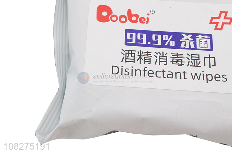 Top Quality Alcohol Disinfectant Wipes Antiseptic Wipes