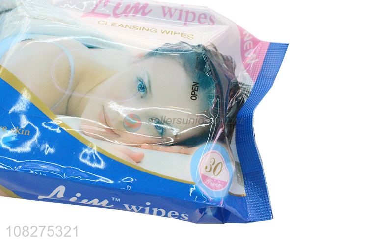 Good Quality Antibacterial Cleansing Wipes Facial Wet Wipes