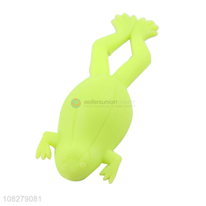 Factory price kids educational toy frog model toy party supplies