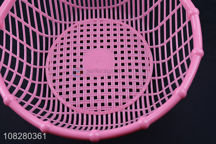 Fashion Fruit Basket Kitchen Vegetable Basket Plastic Drain Basket
