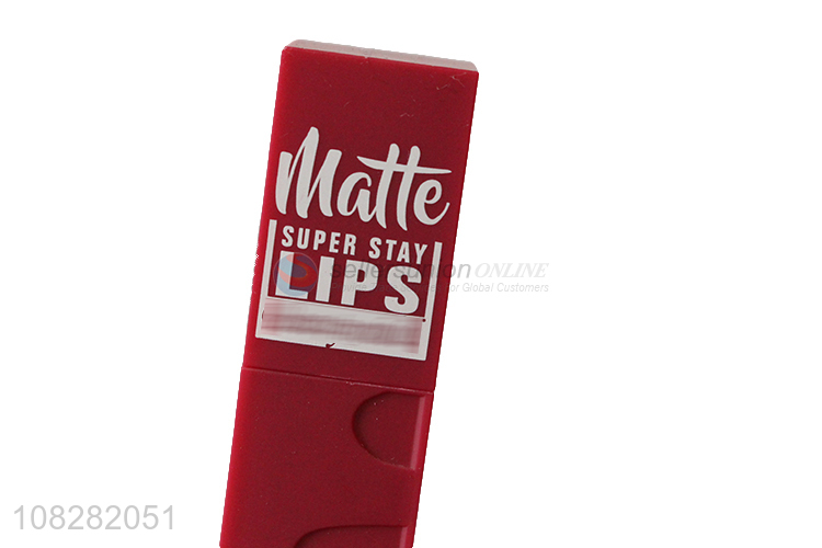 China supplier smooth cruelty-free long lasting matte lipstick