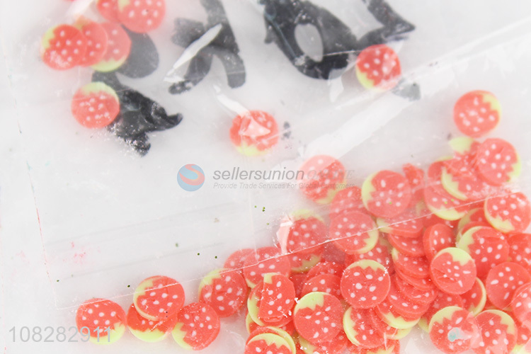 Wholesale Polymer Clay Fruit Slices Nail Art Slime Filler