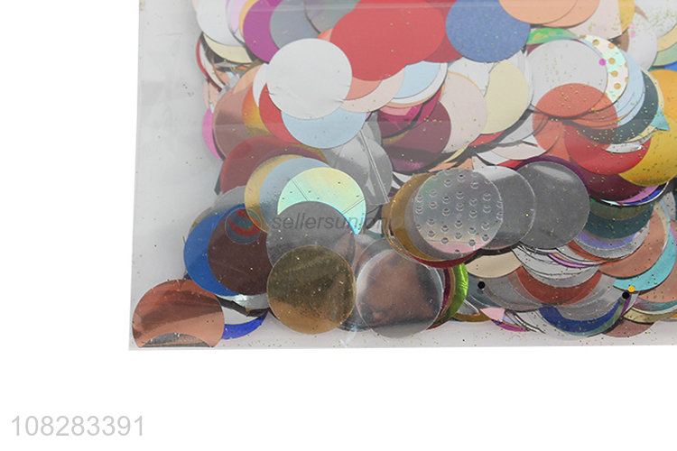 New Design Multipurpose Multi-Color Round Glitter Sequin Party Decoration