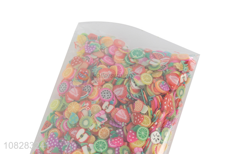 Fashion Design Polymer Clay Fruit Slices Nail Art DIY Decoration