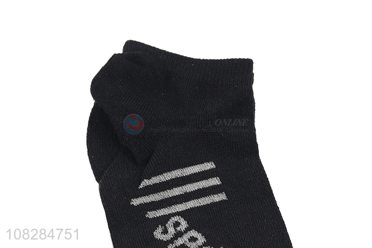 Wholesale men's summer sport socks men athletic boat socks