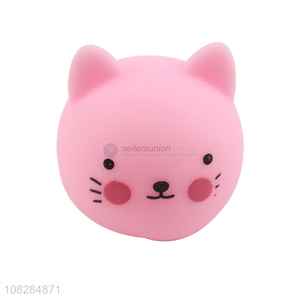 Wholesale price cartoon cat rebound toys vent toys for kids