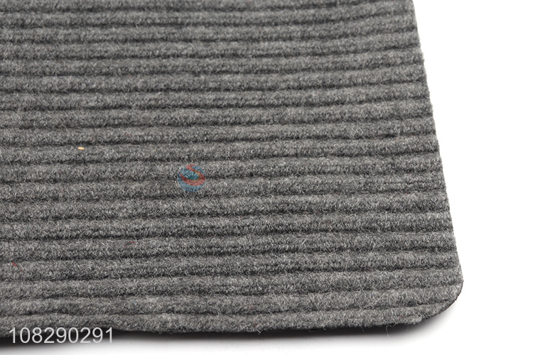 High quality fashion striped floor mat home porch mat