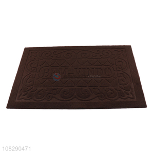 Yiwu supplier PVC door mat porch foot mat for kitchen