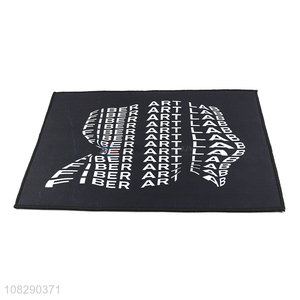 Yiwu direct sale cool printed floor mat home porch foot mat