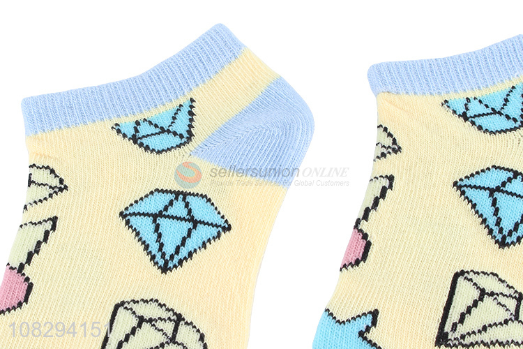 Custom Breathable Ankle Socks Fashion Socks Short Socks