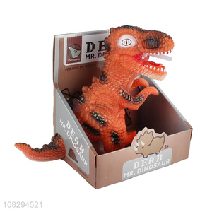 Factory supply cartoon tyrannosaurus toy dinosaur model toy gift