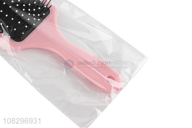 Online wholesale pink massage anti-static hair comb brush