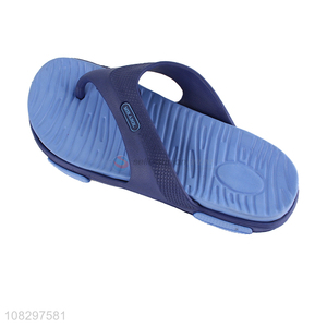 Online wholesale blue home outdoor men flip-flops slippers