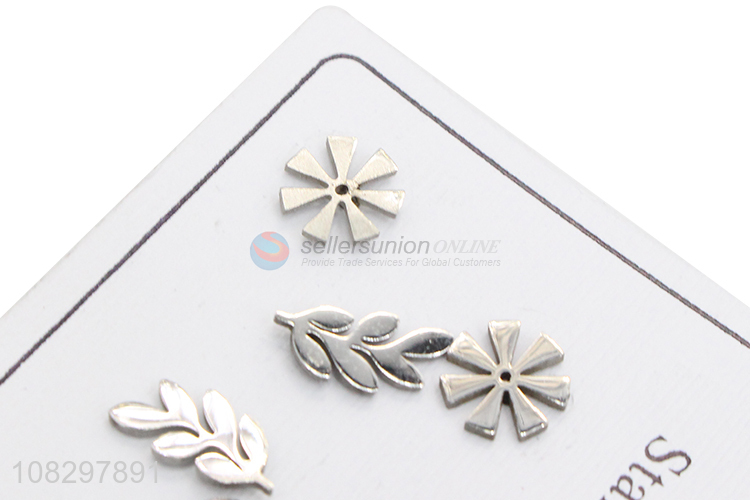 Yiwu market stainless steel stud earrings tiny chic earrings