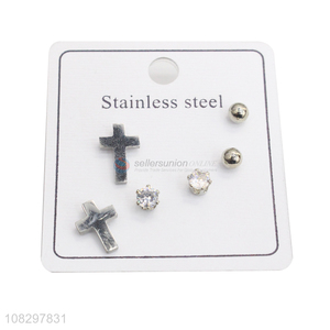 China imports stainless steel stud earrings cartilage earrings