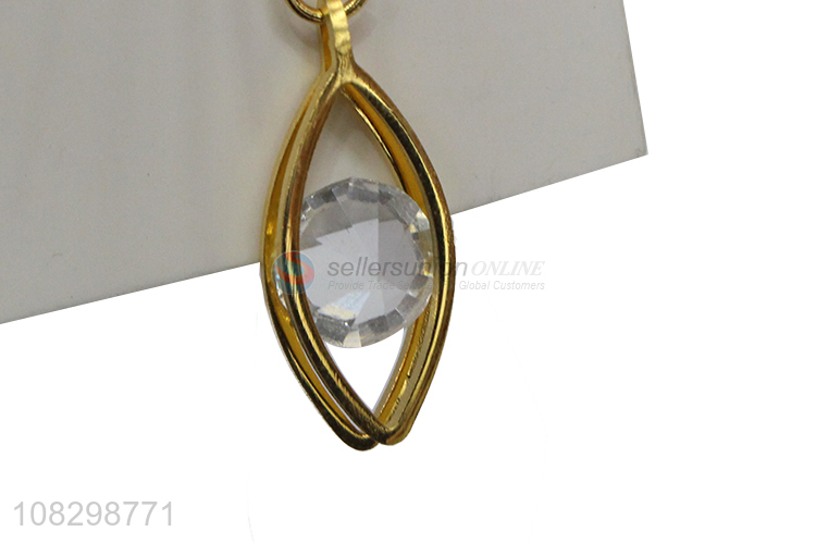 Best selling stainless steel drop earrings long chain earrings