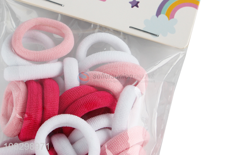 Yiwu supplier simple hair rope girl fashion hair accessories