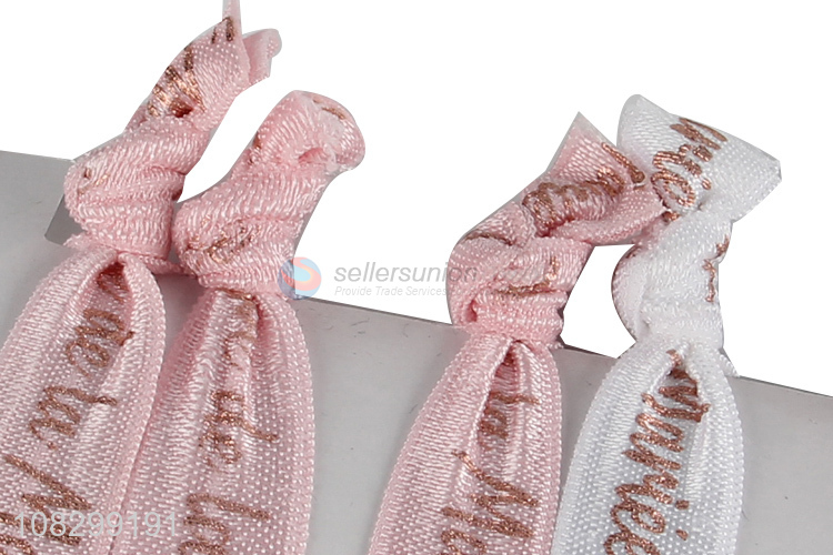 Factory wholesale creative hair rope ladies hair ring