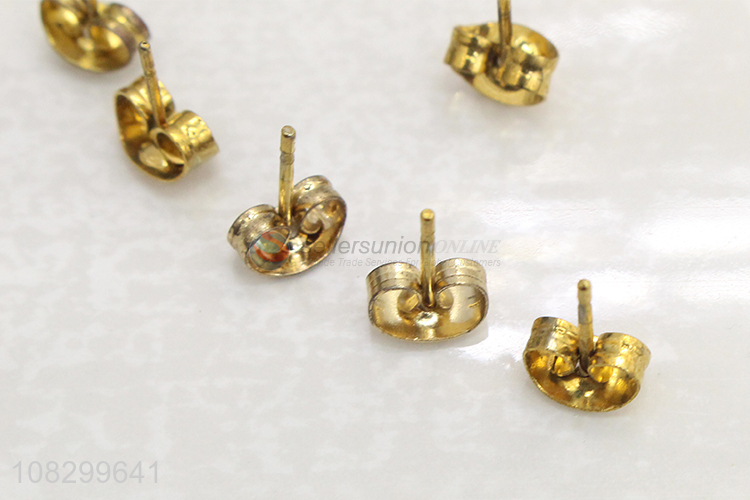 Good Sale Fashion Jewelry 3 Pairs Ear Stud Set