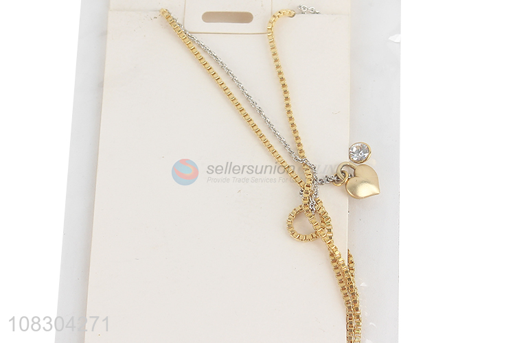 New products simple necklace fashion accessories clavicle chain