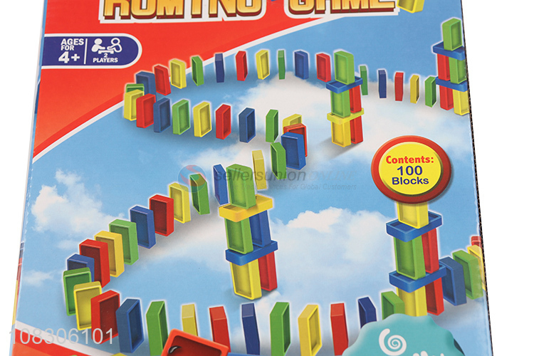 Best selling funny family games children domino games