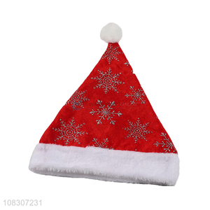 Good price red Christmas hat Christmas party decoration wholesale
