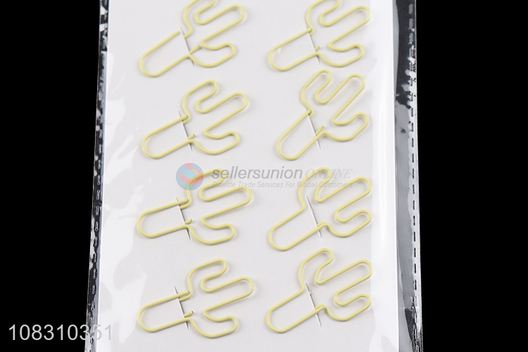 Good quality novelty paper clip office file pins for sale