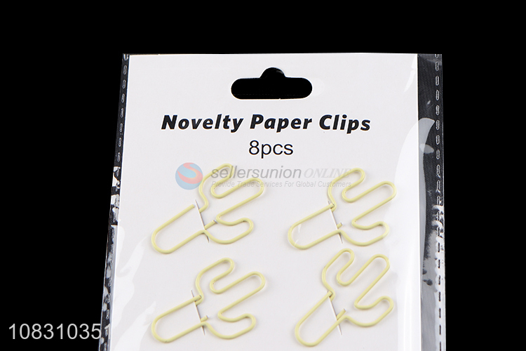 Good quality novelty paper clip office file pins for sale