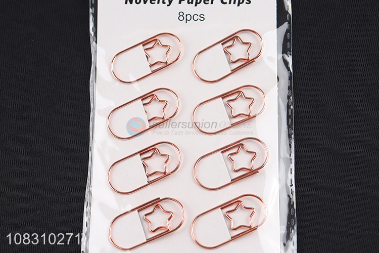 Low price mini iron paper clips pins office stationary wholesale