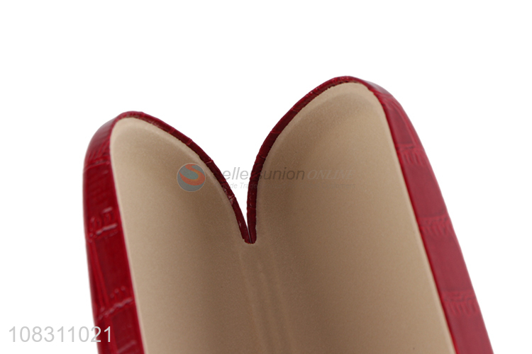 Best Selling PU Leather Eyeglass Cases Popular Glasses Case