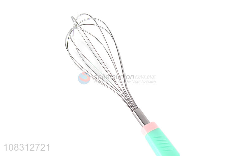 Good sale long handle kitchen egg mixer non-stick egg beater