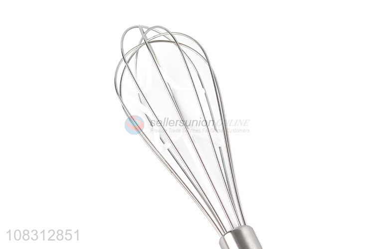 New products long handle stainless steel egg whisk kitchen supplies
